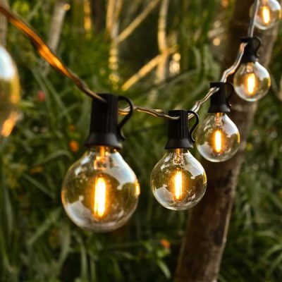 Глобусни светлини G40 - 25 крушки, 7,5 м, разширяеми | YARDBULBS